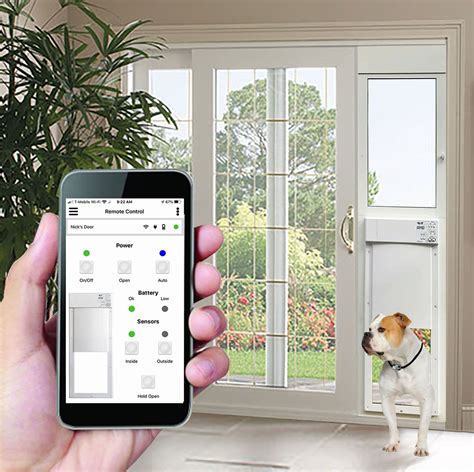 rfid chip dog door|wifi enabled dog door.